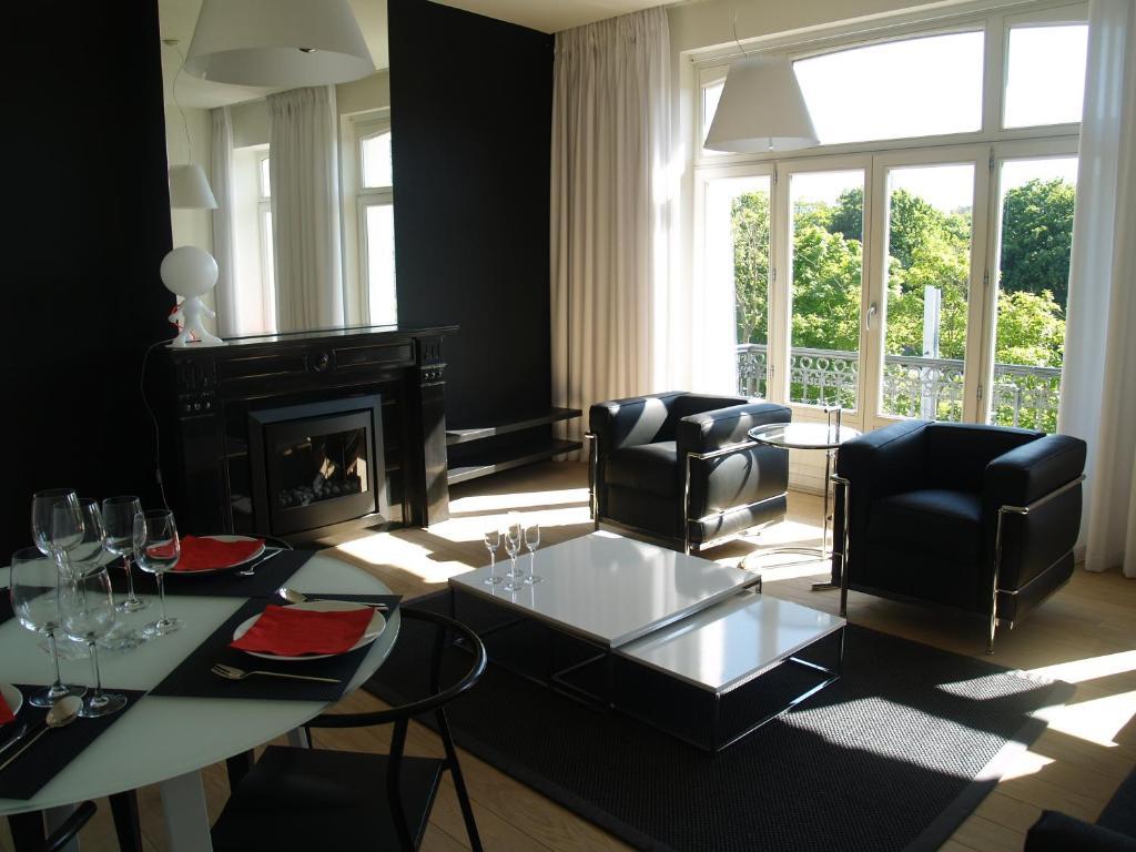 Leopold5 Luxe-Design Apartment Oostende Kamer foto
